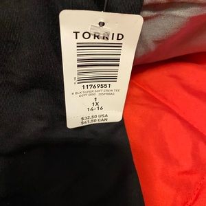 Ladies super soft black tee shirt